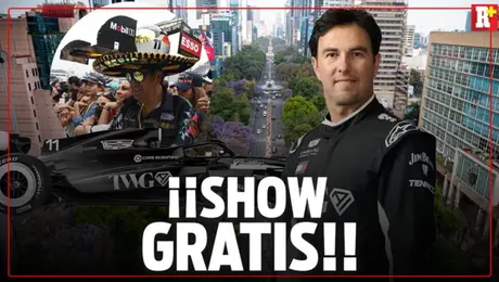 ¡Checo Pérez dará showrun gratis en la CDMX!