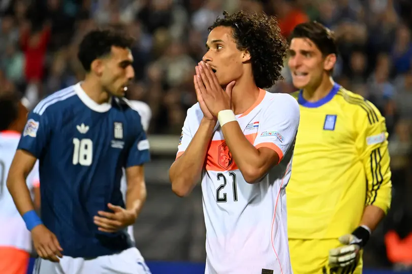 Gjivai Zechiel ante Grecia UEFA Nations League AP