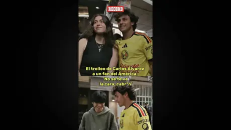 Carlos Álvarez trolleó a fan del América