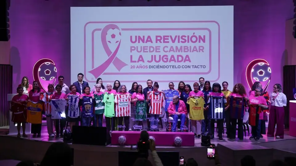 Liga MX, Liga Femenil y Liga de Expansión se unen en campaña contra del cáncer de mama