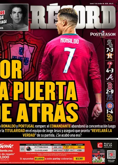 Portada RÉCORD 1 de Octubre de 2026