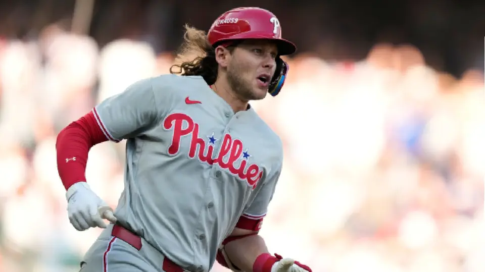 Alec Bohm con los Phillies | AP