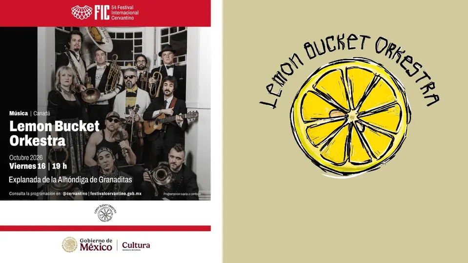 Lemon Bucket Orkestra llega al Festival Cervantino 2026 pero hará una parada en la CDMX / Especial