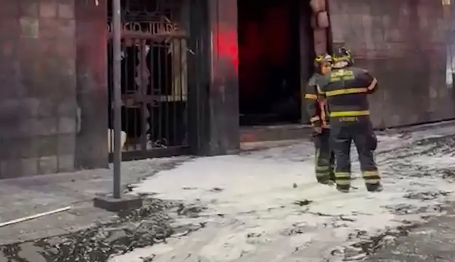 El estallido ocurrió durante la madrugada y no dejó personas lesionadas / Captura de pantalla