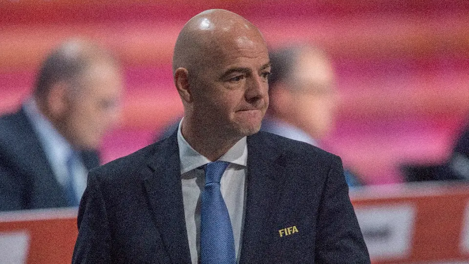 Gianni Infantino durante un congreso de la FIFA en 2016 | MEXSPORT