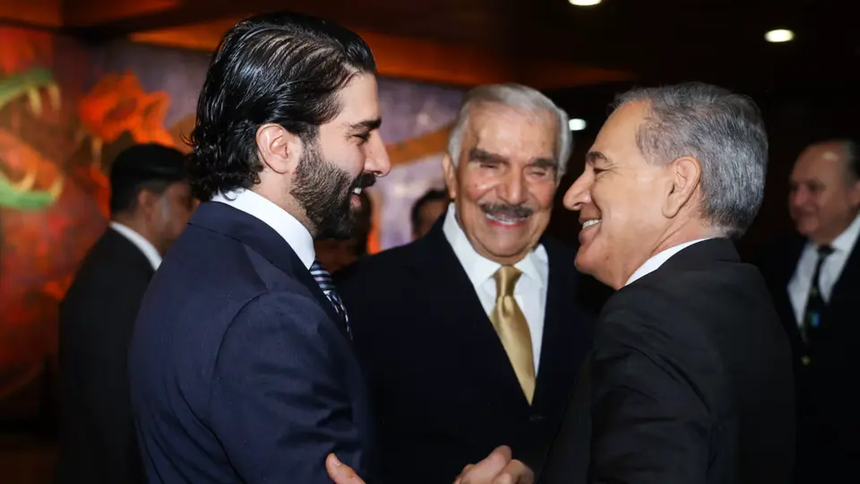 Fernando Marón Kahwagi y el investigador Gerardo A. Herrera Corral / Redes Sociales