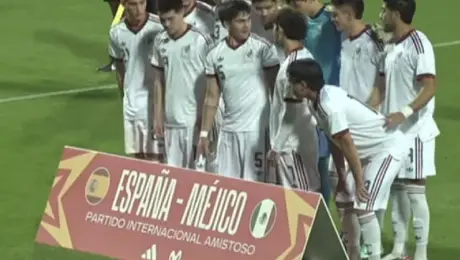 Cartel de España vs Tri Sub-20 desata polémica en redes