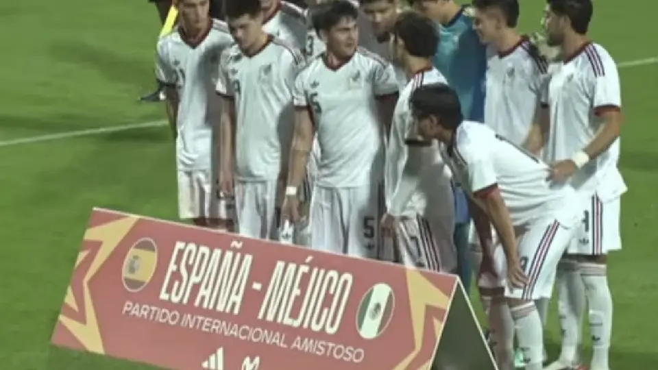 Cartel de España vs Tri Sub-20 desata polémica en redes