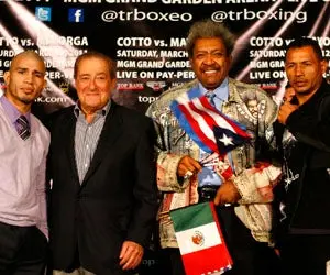 Miguel Cotto llama idiota a Ricardo Mayorga