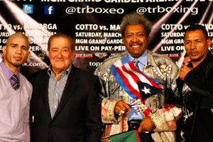 Miguel Cotto llama idiota a Ricardo Mayorga