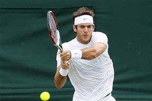 Nadal y Del Potro se verán las caras en Wimbledon