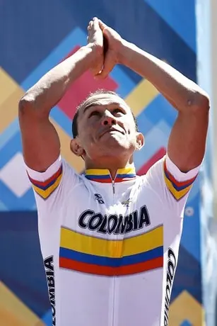 El colombiano Marlon Pérez gana la prueba ciclista contrarreloj