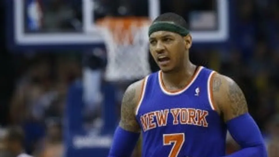 Carmelo Anthony supera a LeBron en venta de camisetas