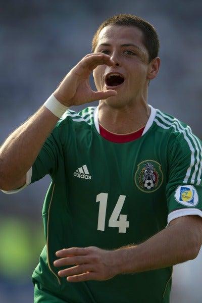 Chicharito marcó los dos goles de México | MEXSPORT