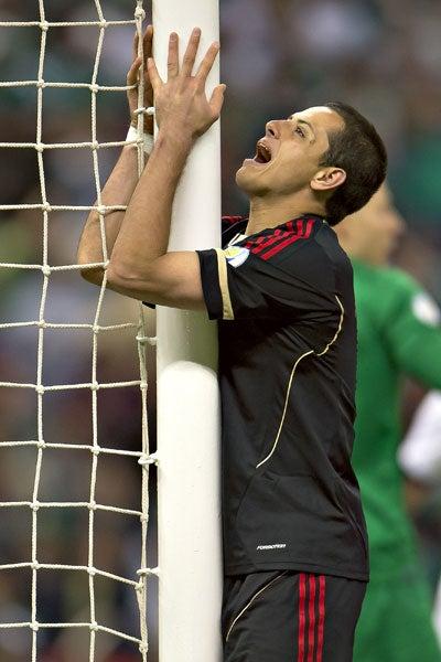 La frustración del atacante mexicano | MEXSPORT