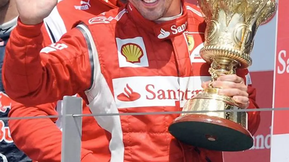 Alonso, feliz por 'cortarle las alas' a Red Bull