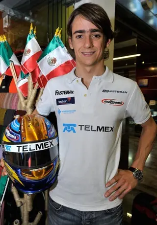 Esteban Gutiérrez está de visita en Monterrey