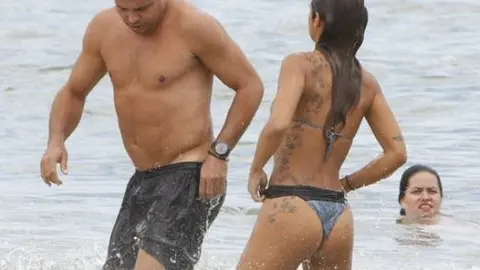 Ronaldo y su  nuevo amor
