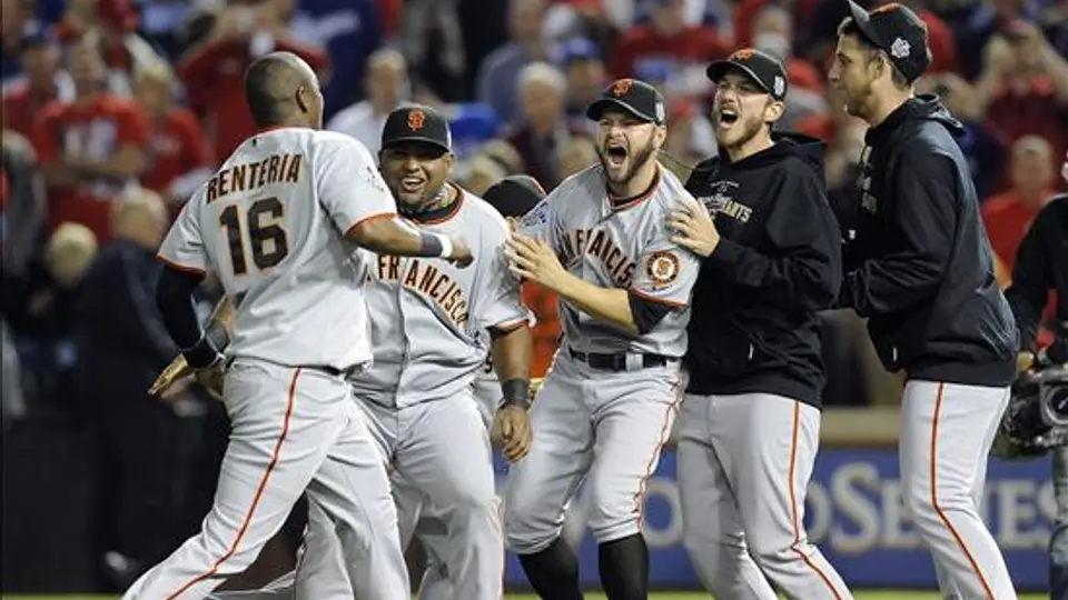 Las seis coronas de los Gigantes de San Francisco