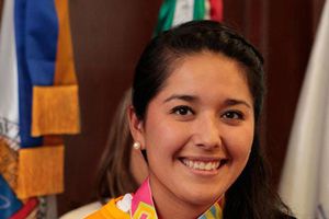 La UANL otorga un reconocimiento a Mariana Avitia