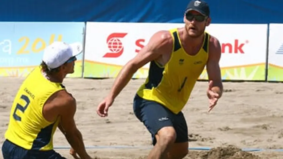 Brasil obtiene la presea áurea en voleibol de playa varonil