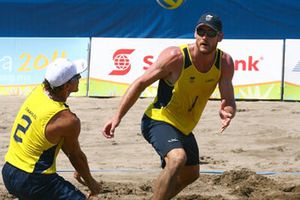 Brasil obtiene la presea áurea en voleibol de playa varonil