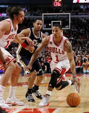 Los Bulls derrotan al Jazz con Rose y Deng inspirados