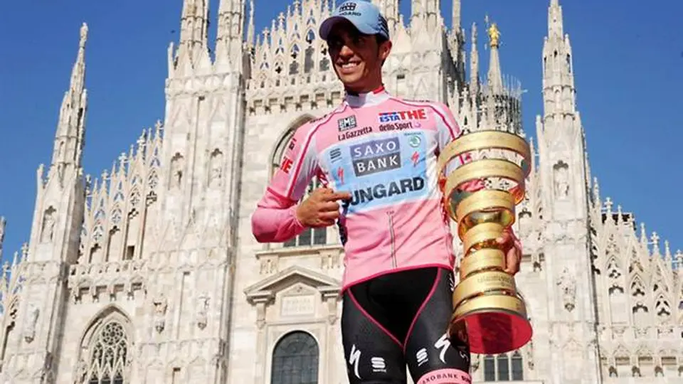 Contador conquista su segundo Giro de Italia