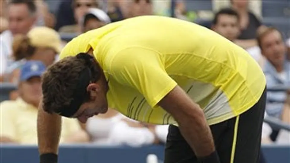 Del Potro cae ante Simon en su regreso al US Open