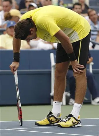 Del Potro cae ante Simon en su regreso al US Open