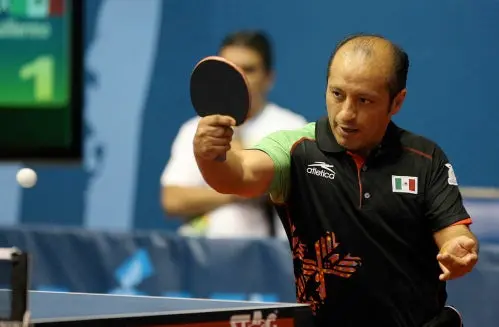 Guillermo Muñoz, fuera del tenis de mesa en singles