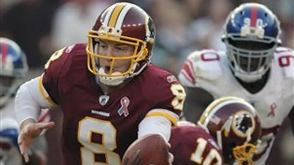 Washington debuta con triunfo sobre Gigantes 28-14
