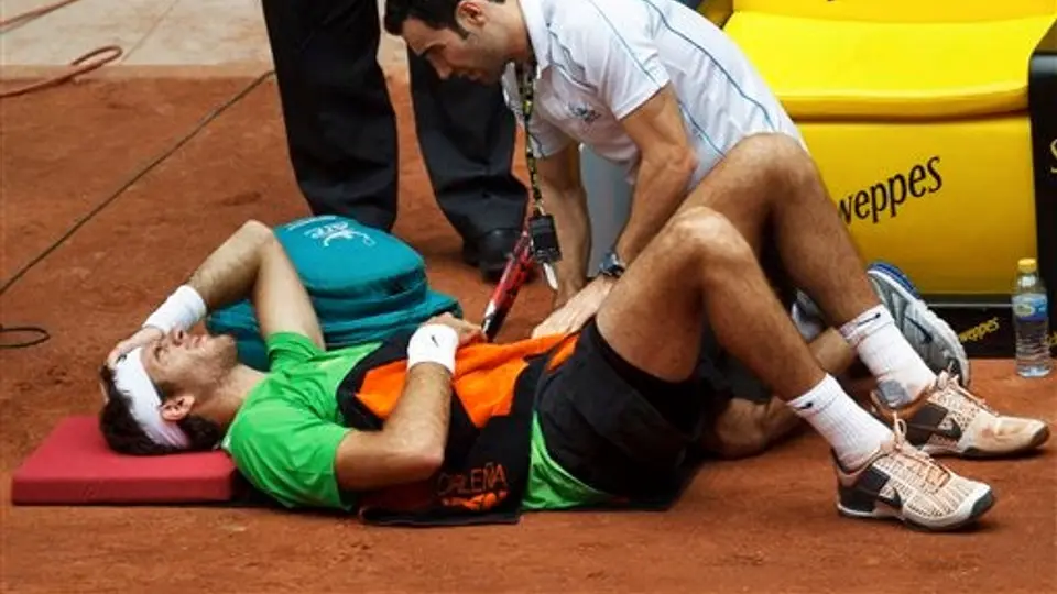 Del Potro se da de baja por lesión y da paso libre a Nadal
