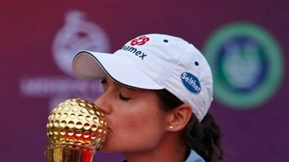 Lorena Ochoa obtiene un millón 280 mil dólares por ganar torneo en China