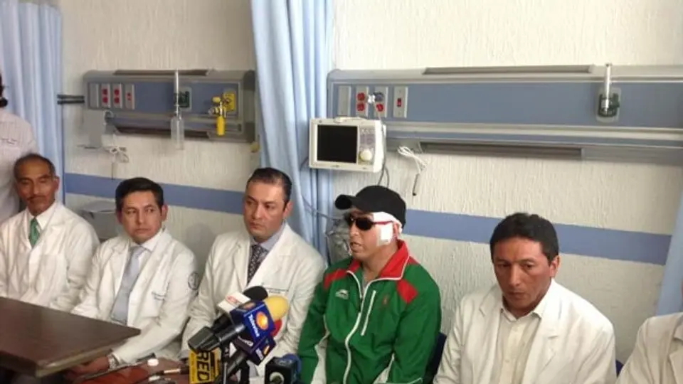 Noé Hernández, dado de alta del hospital