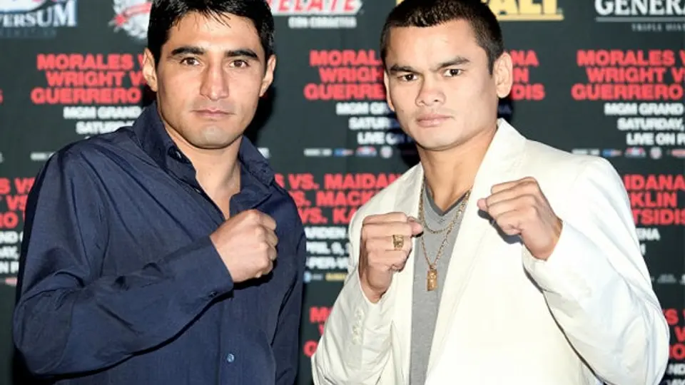 Morales y Maidana cruzan metralla a días de su pelea