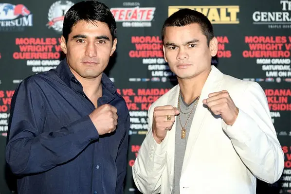 Morales y Maidana cruzan metralla a días de su pelea