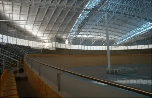 Atropellan a señora en la pista de patinaje de Panamericanos