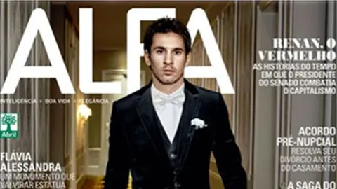 Messi lleva su moda a Brasil