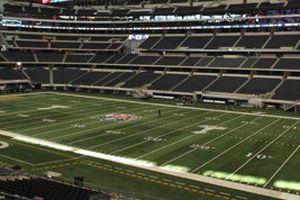 El Cowboys Stadium, apantallante escenario