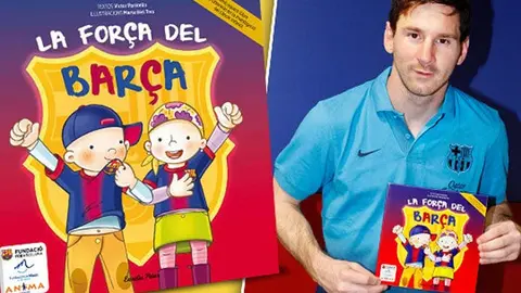 Messi apadrina cuento para recaudar fondos contra cáncer infantil