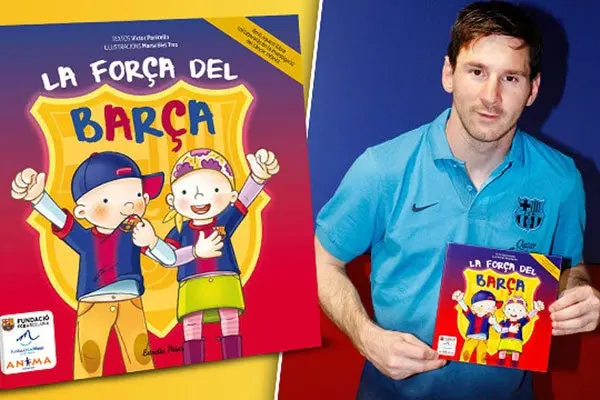 Messi apadrina cuento para recaudar fondos contra cáncer infantil
