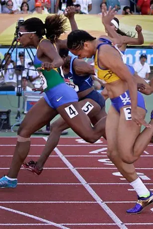 Rosangela Santos se adjudica el oro en 100 metros planos