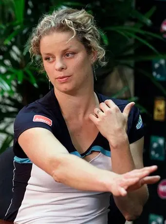 Kim Clijsters, inactiva un mes por lesiones