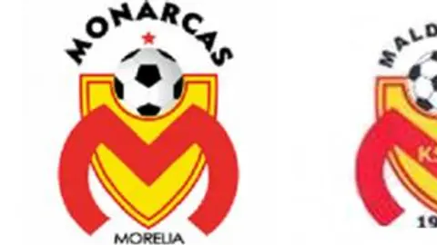 Monarcas y equipo belga tiene casi el mismo escudo