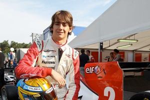 'Guti' prueba su nuevo auto de GP2 en circuito Paul Ricard