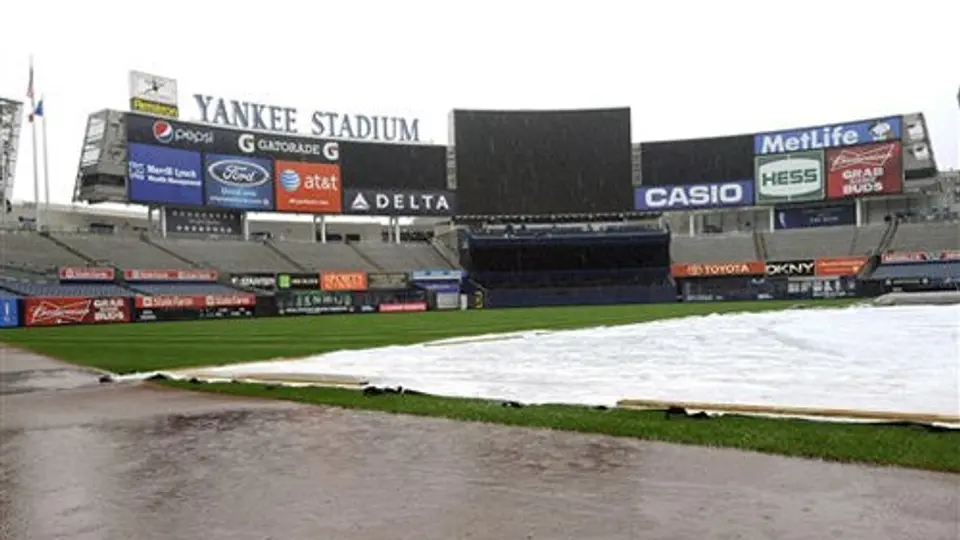 El tercer juego de la serie Yanquis-Rays fue pospuesto por lluvia