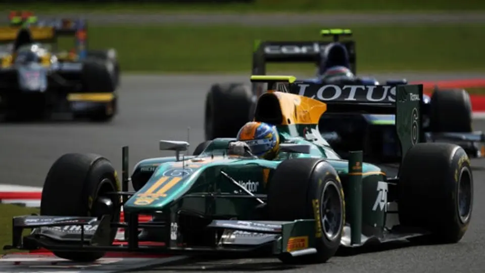 Esteban Gutiérrez llega octavo en Silverstone en la GP2