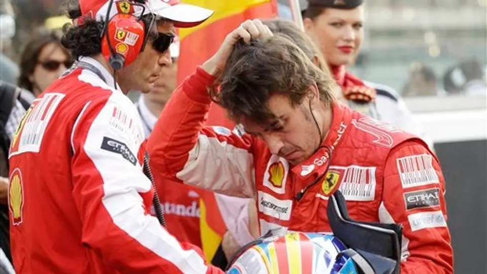 Salió todo al revés: Alonso