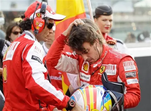 Salió todo al revés: Alonso